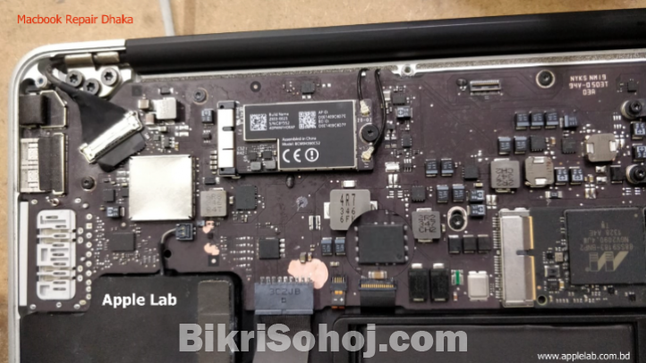 Apple Macbook Air A1466 Logic Board No Power On Solution